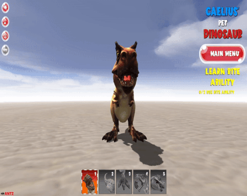 play Caelius' Pet Dinosaur