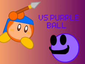 play Bandana Dee Vs Purple Ball [Kirby Game]