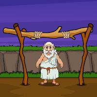 play G2J Rescue The Grandpa From Stone Age Village