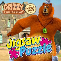 Grizzy And The Lemmings World Tour Jigsaw Puzzle