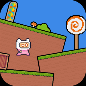 play Demo Pink Rush Speedrun Platformer