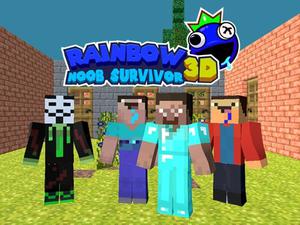 play Rainbow Noob Survivor