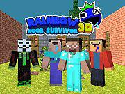 play Rainbow Noob Survivor