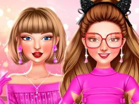 play Celebrity Valentino Pink Collections - Free Game At Playpink.Com