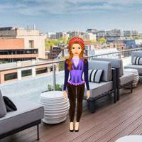 play Terrace Restaurant Girl Escape Html5