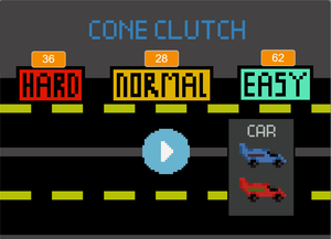 play Cone Clutch