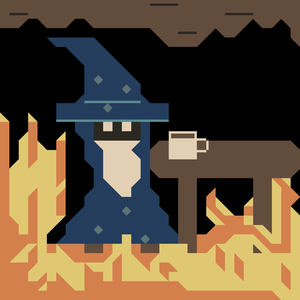 play Fire-Fighting Wizard Pet Rescue Roguelike