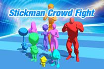 play Stickmen Crowd Fight