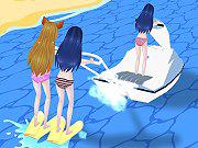 play Girl Surfer 3D