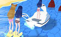 play Girl Surfer 3D