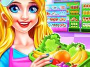 play Supermarket Girl Cleanup