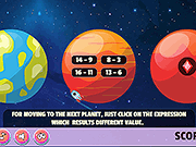 play Planet Explorer Subtraction