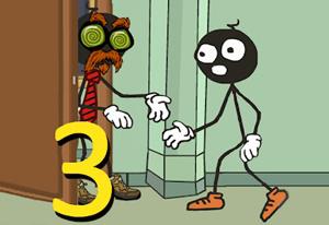 play Stickman School Escape 3