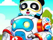 play Little Panda Green Guard