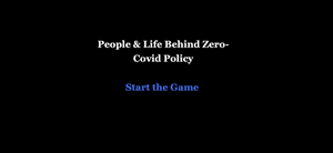 play People & Life Behind Zero-Covid Policy