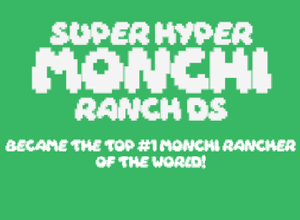 play Hyper Super Monchi Ranch Ds