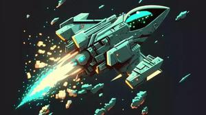 play Space Knockback Shooter