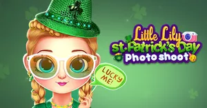 play Little Lily St Patricks Day Photo Shoot