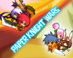 Paper Knight Wars game
