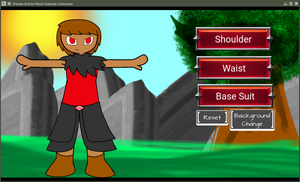 play Grim Fluxal Character Costumizer
