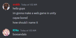 play Boxsandals
