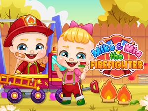 play Mike And Mia The Firefighter
