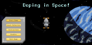 play Doping In Space (2D Platformer)