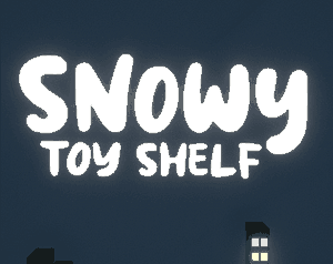play Snowy Toy Shelf