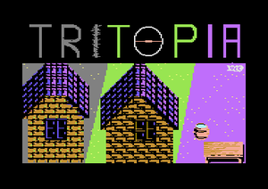 play Tritopia (In French Language, C64)