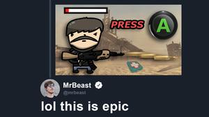 play Mr Beast Donates 1,000,000 Bullets