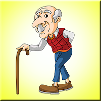 play G2J Grandpa Walking Stick Escape