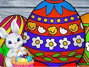 play Handmade Easter Eggs Coloring Book