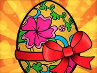 play Handmade Easter Eggs - Coloring Book
