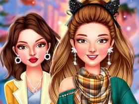 play Celebrity Casual Winter Look - Free Game At Playpink.Com