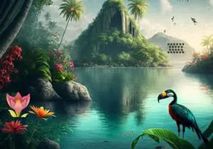 play Jungle Island Trees Escape