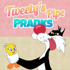 play Looney Tunes Cartoons Tweety'S Pipe Pranks