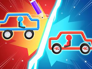 play Draw Car Fight