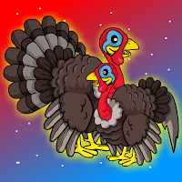 play G2J Cute Turkey Family Rescue