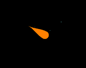 play Asteroids One Shot