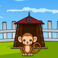play G2J Baby Monkey Rescue From Banana House