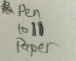 play Pen To Paper