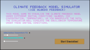 play Climate Feedback Model