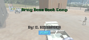 play Army Base Walk Through