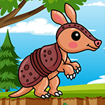 play Cheerful Armadillo Escape