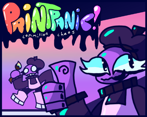 play Paint Panic: Commission Chaos!