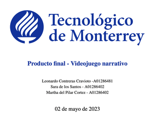 play Producto Final - Videojuego Narrativo