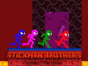 play Stickman Brothers Nether Parkour