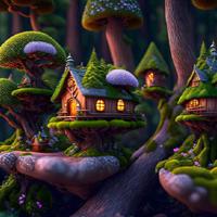 play Fantasy Mushroom Street Escape Html5