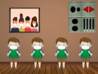 8B Escape The Classroom-Find The School Boy With Mask Html5