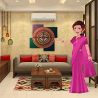 Big-Traditional House Aunty Escape Html5